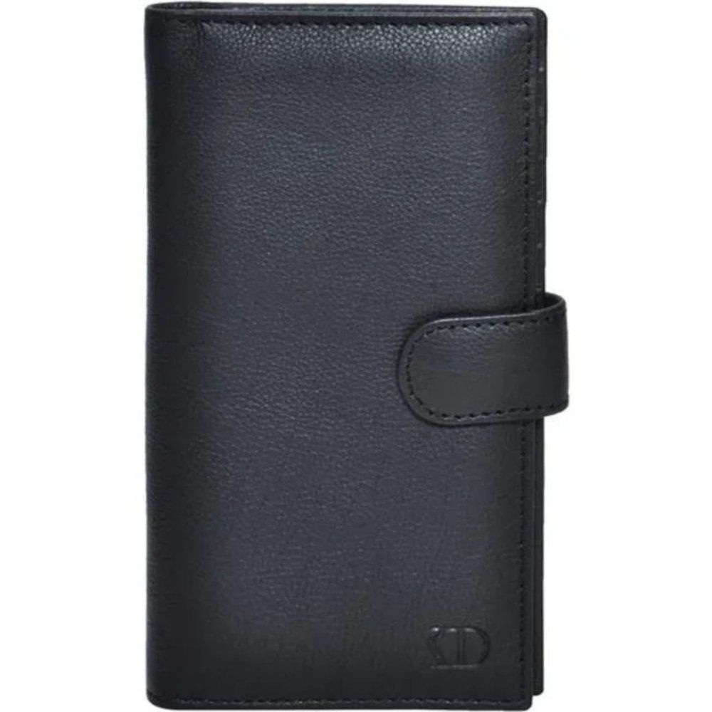 New Checkbook Covers - Genuine Leather Black